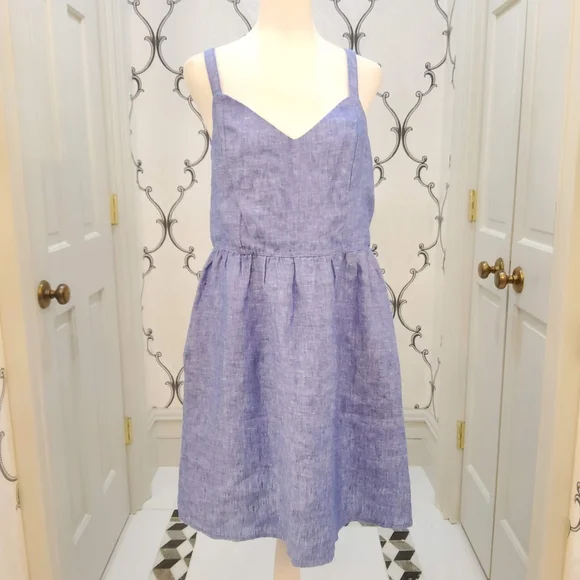 george linen dress Macbeth suit in linen White main image 1